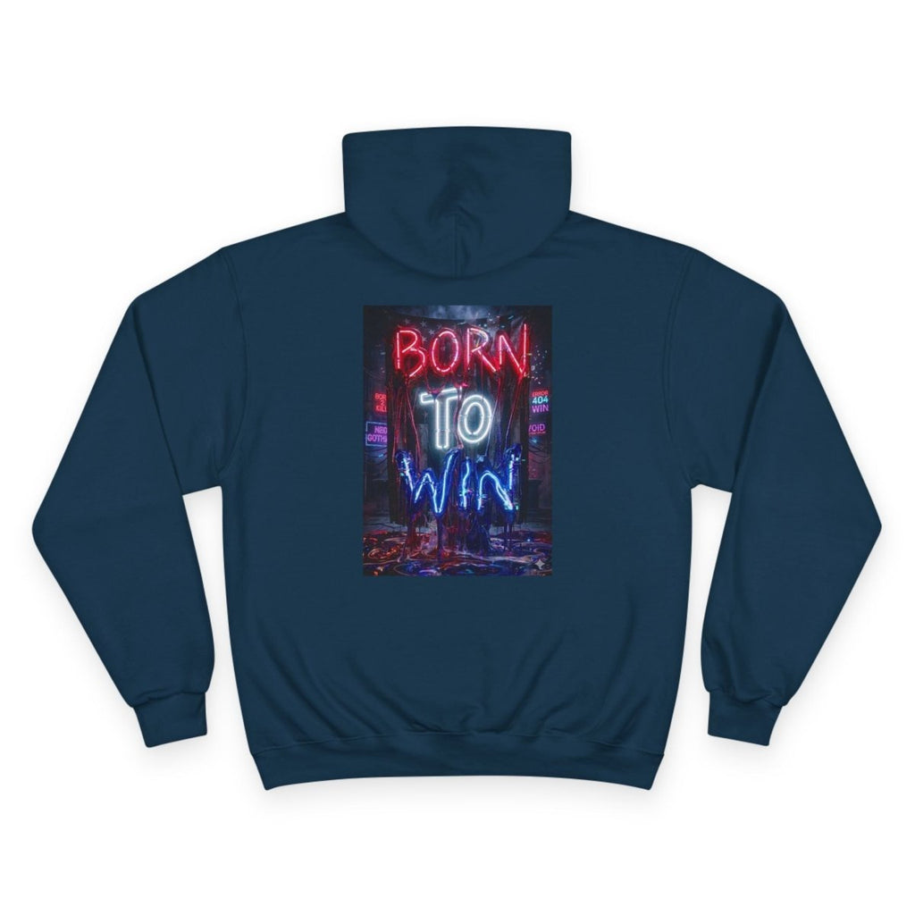 Champion Hoodie — Drip Drop Line Up Graphic HoodieHoodieGOLDEN APPLE CONNECTIONSPrintify