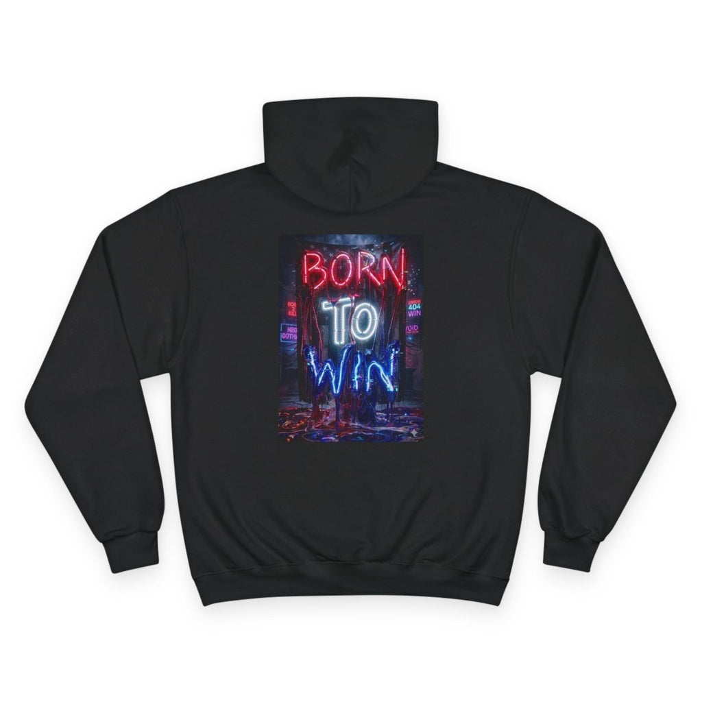 Champion Hoodie — Drip Drop Line Up Graphic HoodieHoodieGOLDEN APPLE CONNECTIONSPrintify