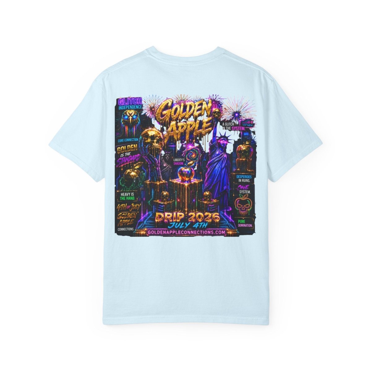 Drip Drop Line Up T-Shirt limited EditionT-ShirtGOLDEN APPLE CONNECTIONSPrintify