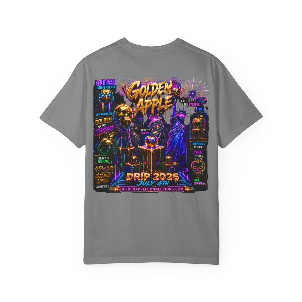 Drip Drop Line Up T-Shirt limited EditionT-ShirtGOLDEN APPLE CONNECTIONSPrintify