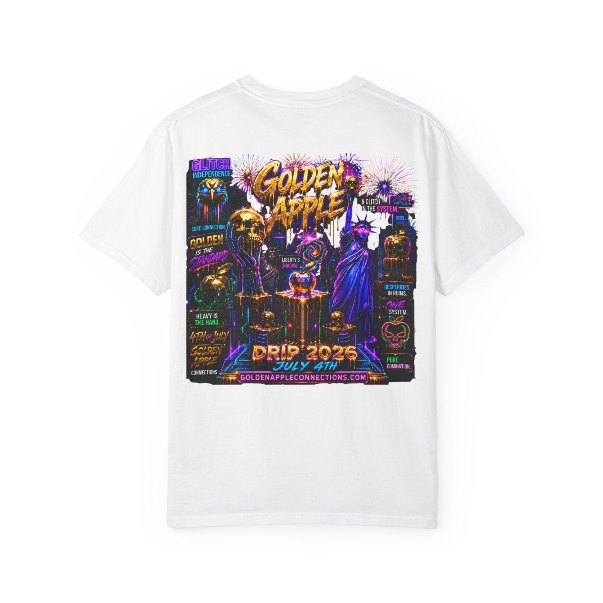 Drip Drop Line Up T-Shirt limited EditionT-ShirtGOLDEN APPLE CONNECTIONSPrintify