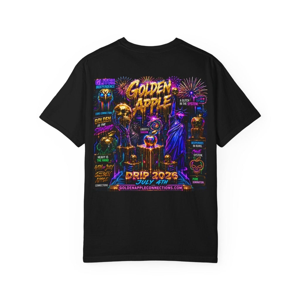 Drip Drop Line Up T-Shirt limited EditionT-ShirtGOLDEN APPLE CONNECTIONSPrintify