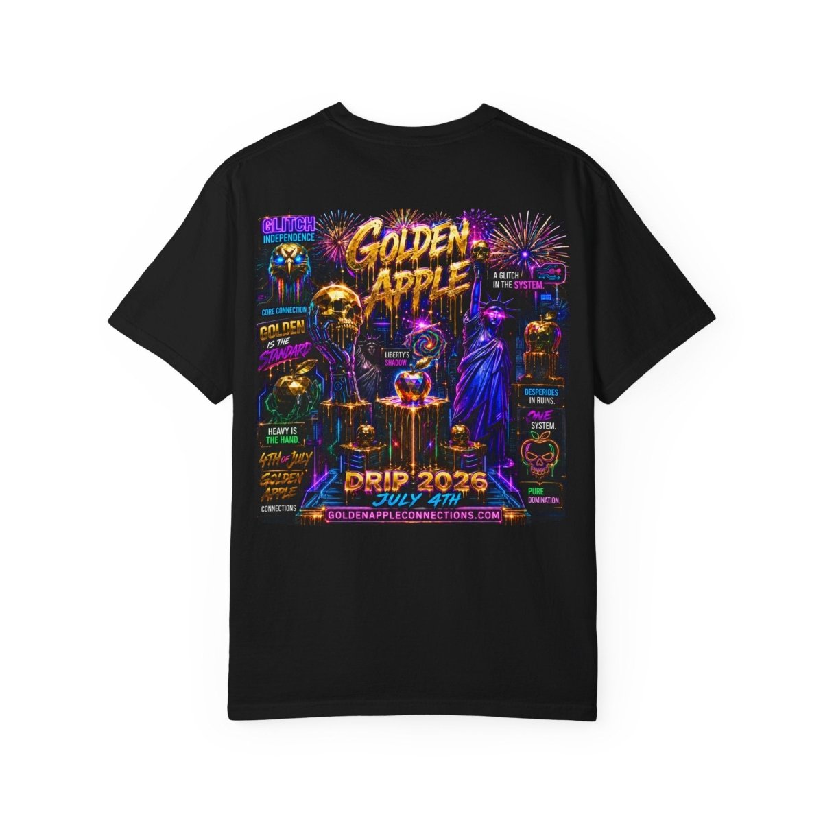 Drip Drop Line Up T-Shirt limited EditionT-ShirtGOLDEN APPLE CONNECTIONSPrintify