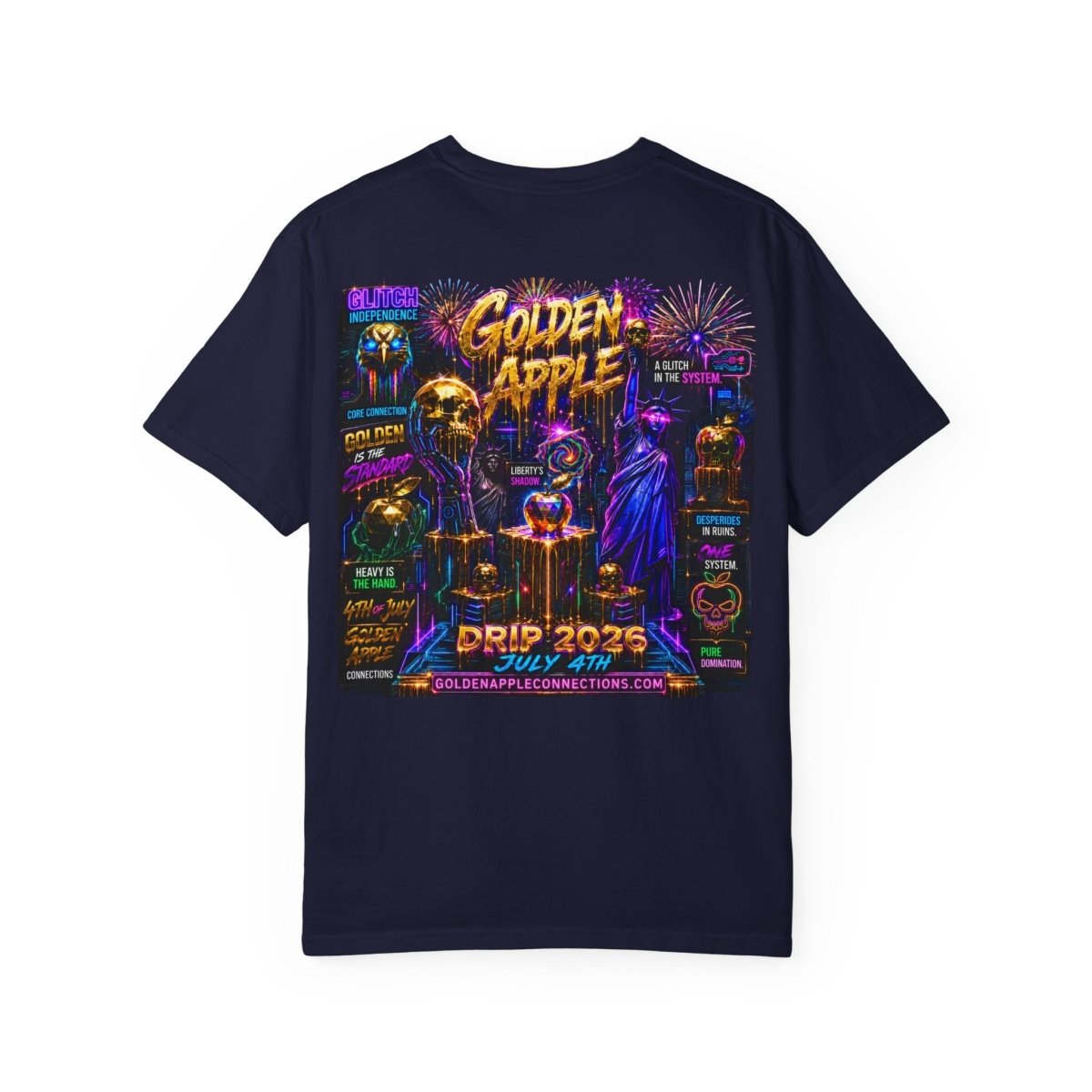 Drip Drop Line Up T-Shirt limited EditionT-ShirtGOLDEN APPLE CONNECTIONSPrintify