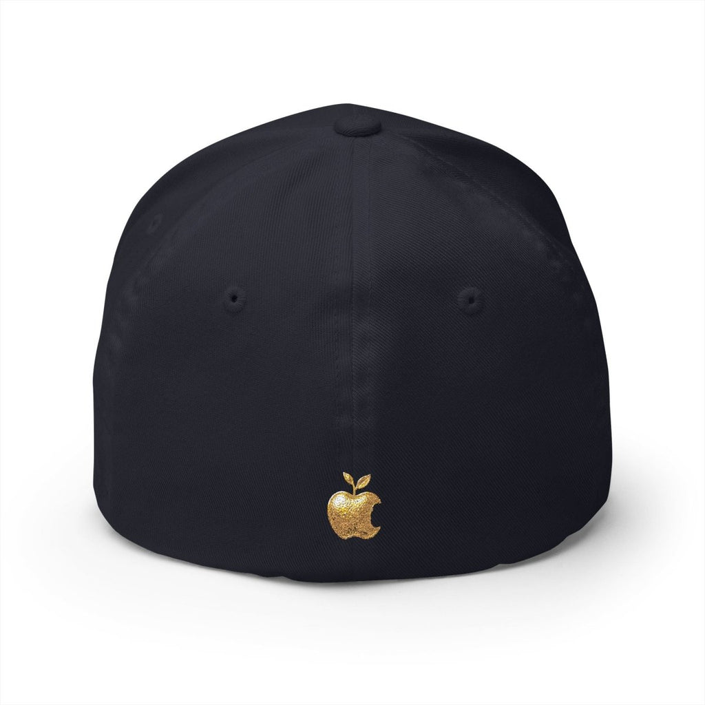 Embroidered Golden Apple Logo Cap — 'Golden Apple Connections' Closed - Back HatHatsGOLDEN APPLE CONNECTIONSPrintify