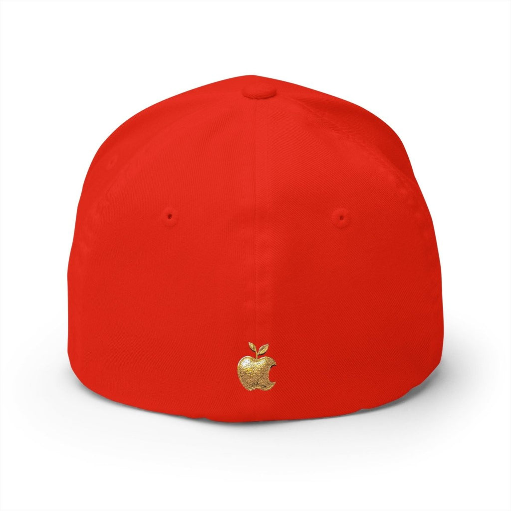 Embroidered Golden Apple Logo Cap — 'Golden Apple Connections' Closed - Back HatHatsGOLDEN APPLE CONNECTIONSPrintify