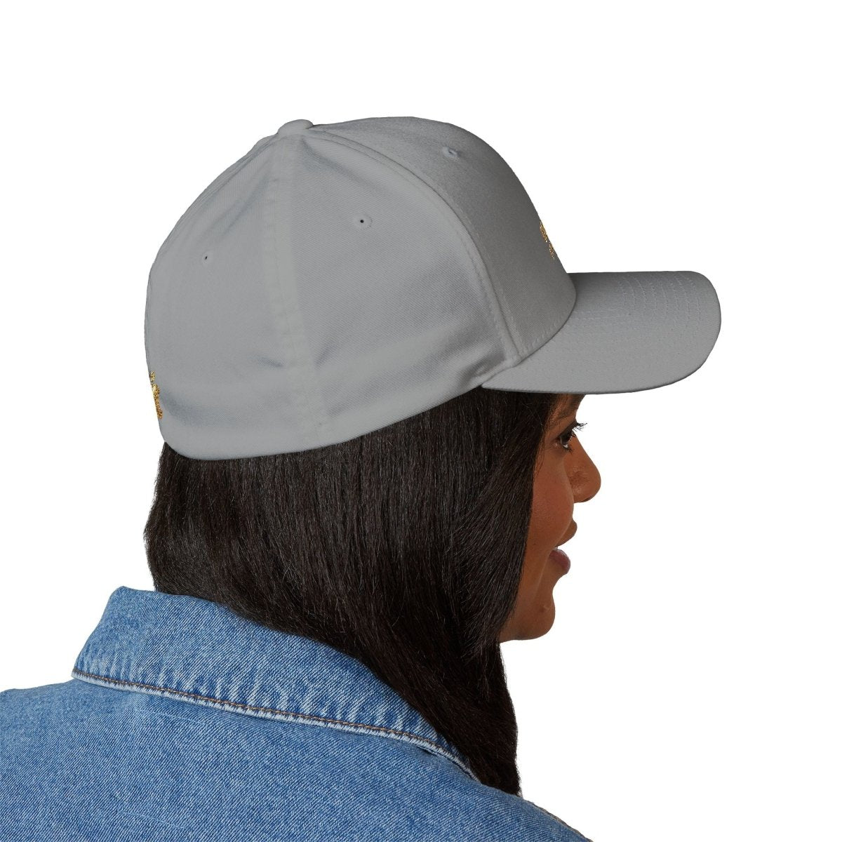 Embroidered Golden Apple Logo Cap — 'Golden Apple Connections' Closed - Back HatHatsGOLDEN APPLE CONNECTIONSPrintify