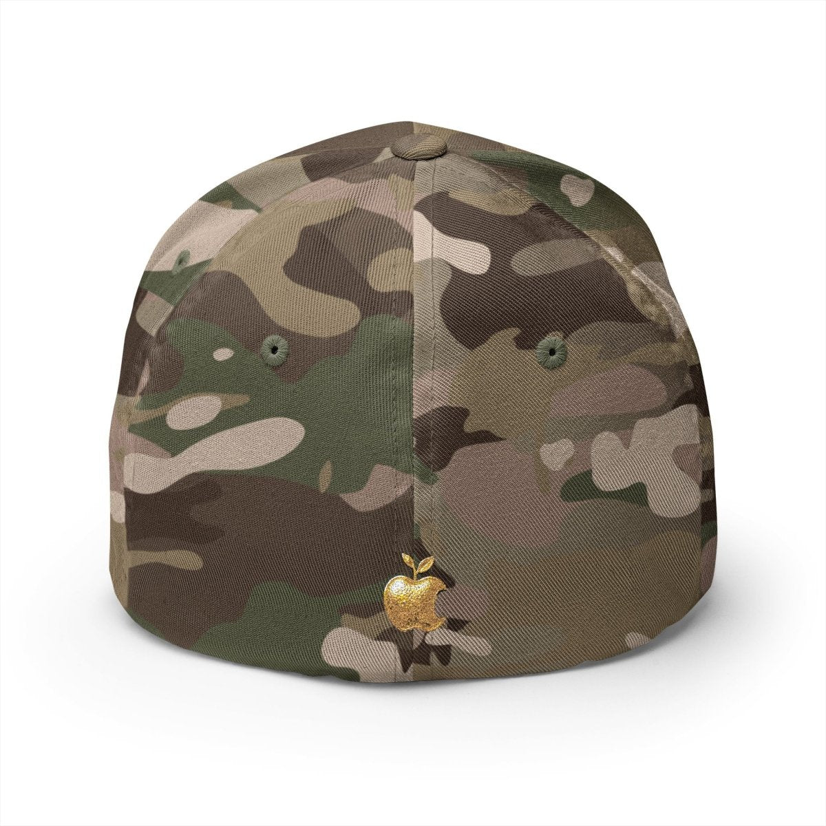 Embroidered Golden Apple Logo Cap — 'Golden Apple Connections' Closed - Back HatHatsGOLDEN APPLE CONNECTIONSPrintify