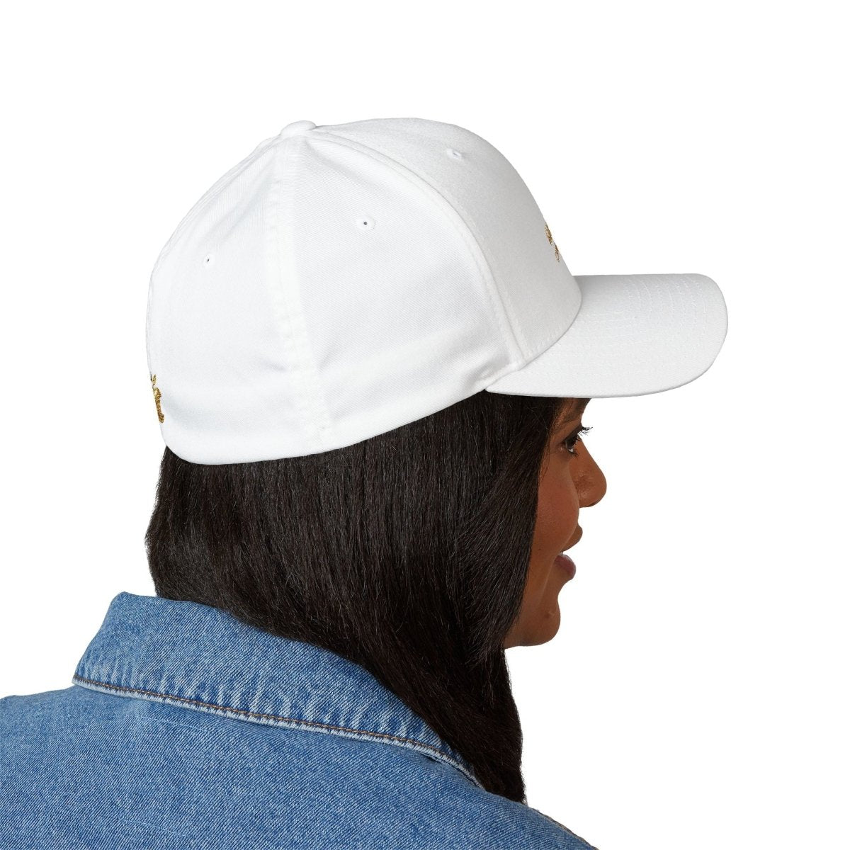 Embroidered Golden Apple Logo Cap — 'Golden Apple Connections' Closed - Back HatHatsGOLDEN APPLE CONNECTIONSPrintify