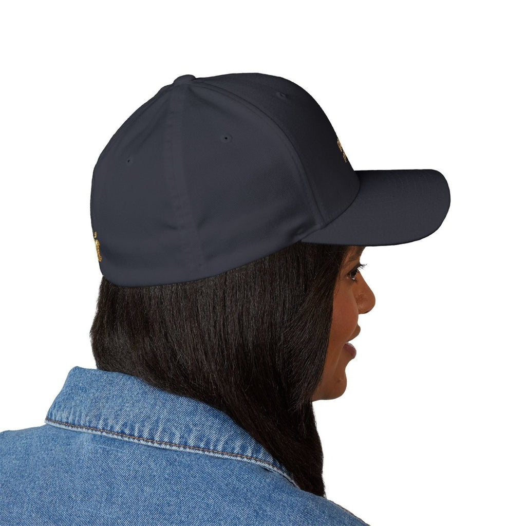 Embroidered Golden Apple Logo Cap — 'Golden Apple Connections' Closed - Back HatHatsGOLDEN APPLE CONNECTIONSPrintify