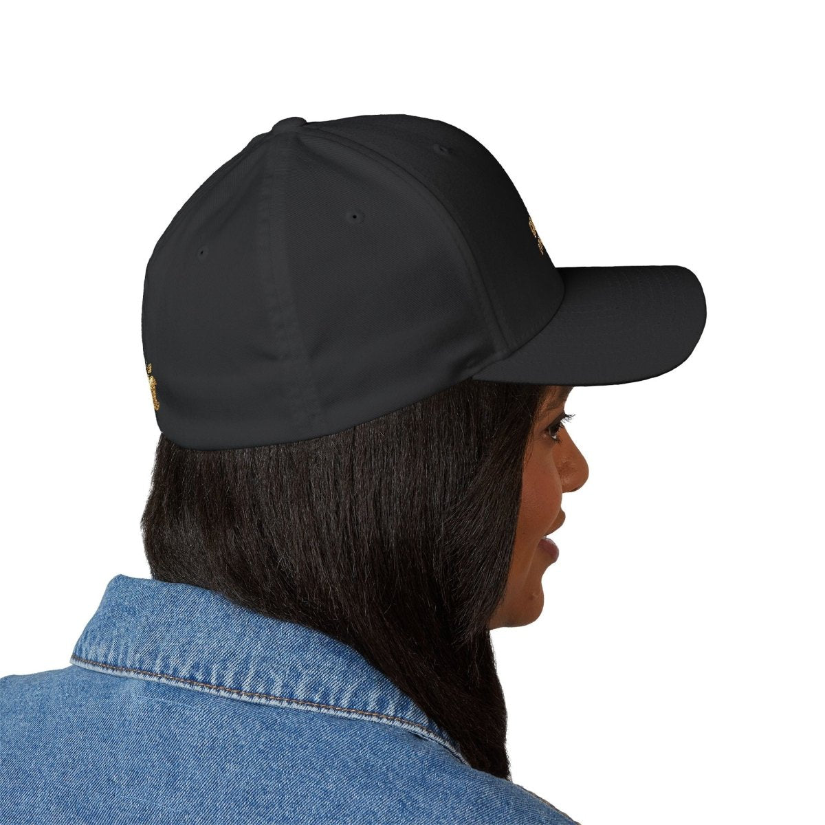 Embroidered Golden Apple Logo Cap — 'Golden Apple Connections' Closed - Back HatHatsGOLDEN APPLE CONNECTIONSPrintify