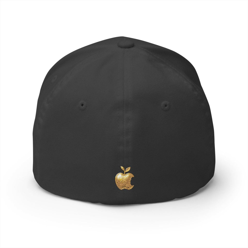 Embroidered Golden Apple Logo Cap — 'Golden Apple Connections' Closed - Back HatHatsGOLDEN APPLE CONNECTIONSPrintify