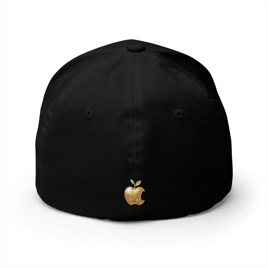 Embroidered Golden Apple Logo Cap — 'Golden Apple Connections' Closed - Back HatHatsGOLDEN APPLE CONNECTIONSPrintify