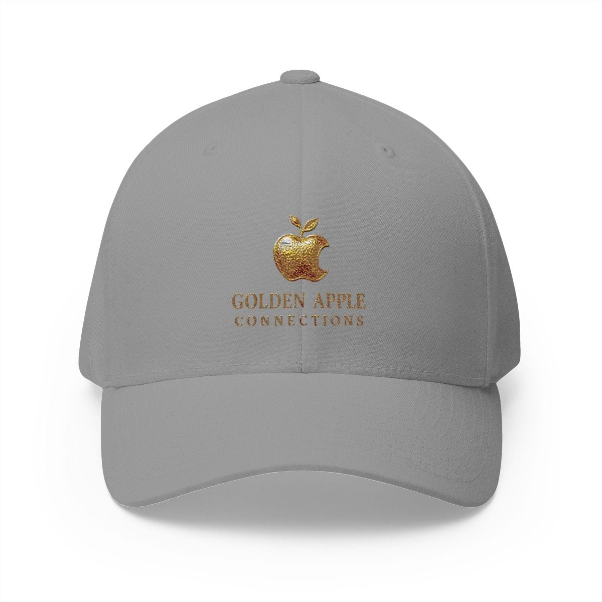 Embroidered Golden Apple Logo Cap — 'Golden Apple Connections' Closed - Back HatHatsGOLDEN APPLE CONNECTIONSPrintify