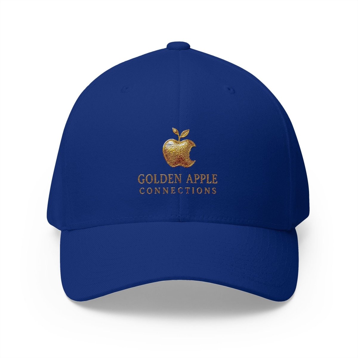 Embroidered Golden Apple Logo Cap — 'Golden Apple Connections' Closed - Back HatHatsGOLDEN APPLE CONNECTIONSPrintify