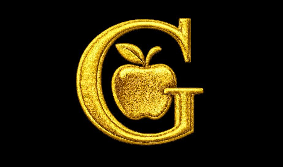 Golden Apple “G” Beanie — Embroidered Luxury Streetwear EssentialHatsGOLDEN APPLE CONNECTIONSPrintify
