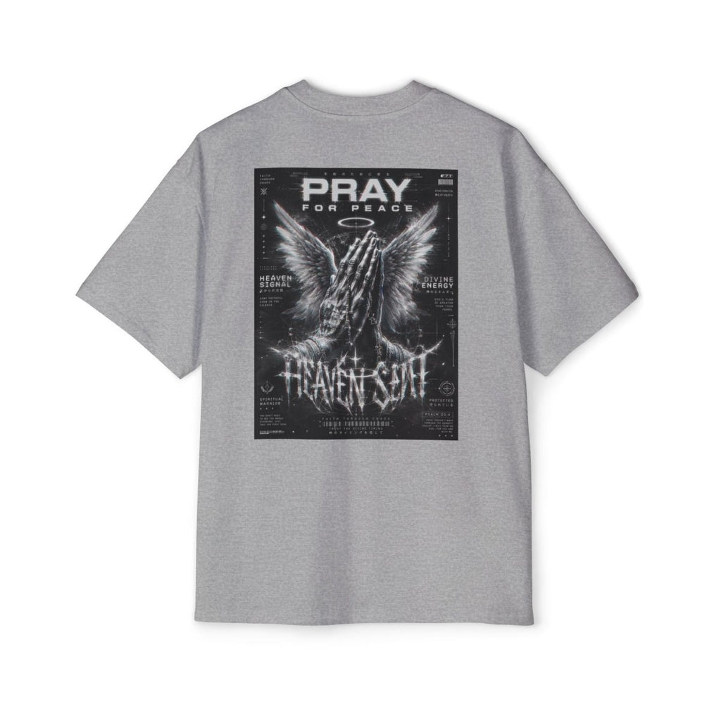 Graphic Tee — "Golden Apple Connections" Front & "Pray for Peace / Heaven Sent" BackT-ShirtGOLDEN APPLE CONNECTIONSPrintify