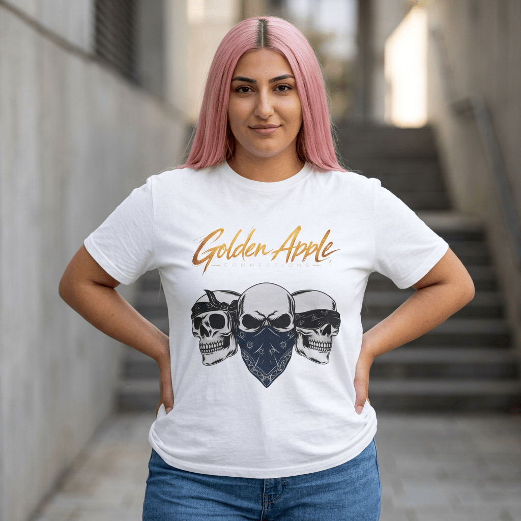"Legal Doesn't Mean Accepted" — Golden Apple Connections Double - Sided Graphic TeeT-ShirtGOLDEN APPLE CONNECTIONSPrintify