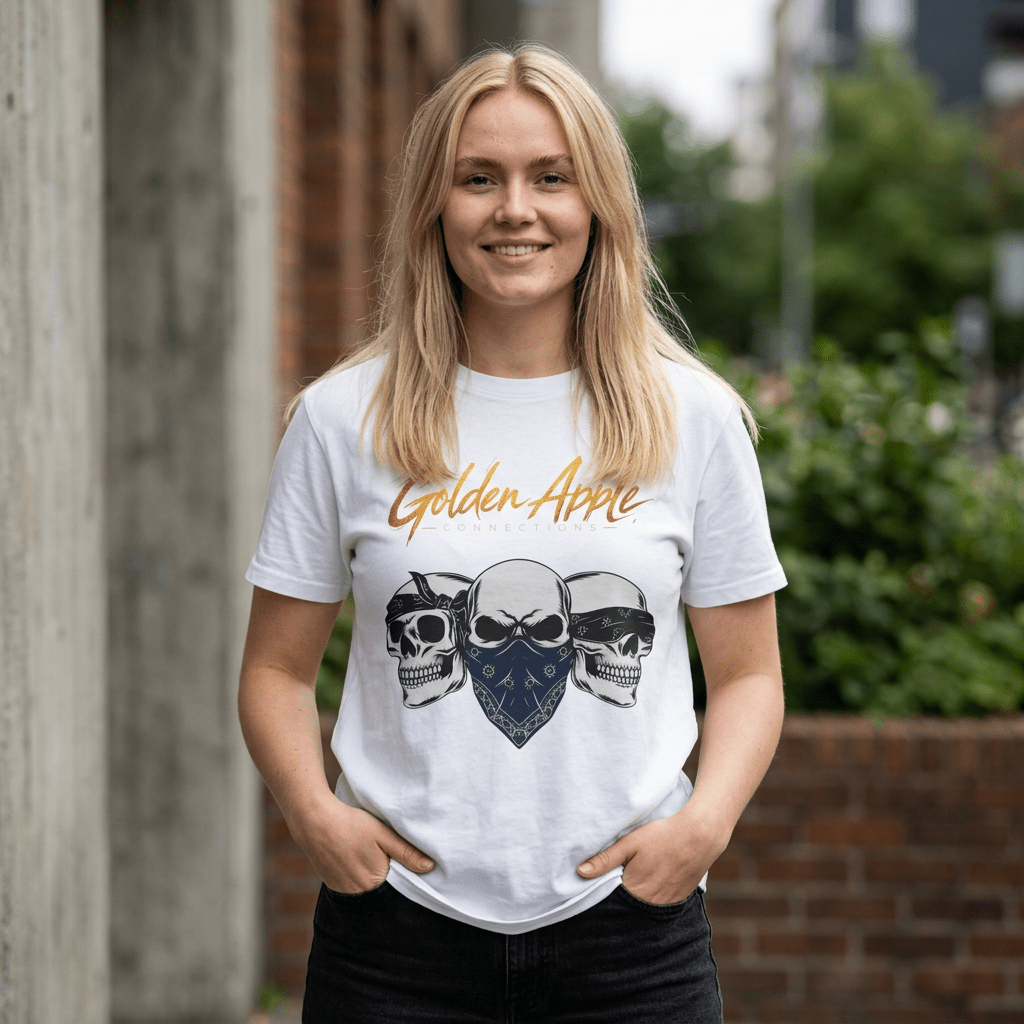 Legal Doesn't Mean Accepted double-sided heavyweight cotton T-shirt with front crest logo and bold back statement print