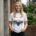 Legal Doesn't Mean Accepted double-sided heavyweight cotton T-shirt with front crest logo and bold back statement print