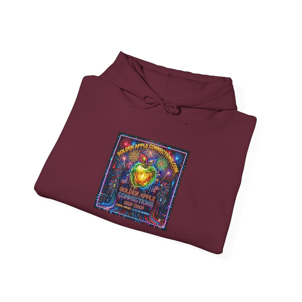 Liberty Statue Hoodie — Psychedelic Cannabis Art Hooded SweatshirtHoodieGOLDEN APPLE CONNECTIONSPrintify