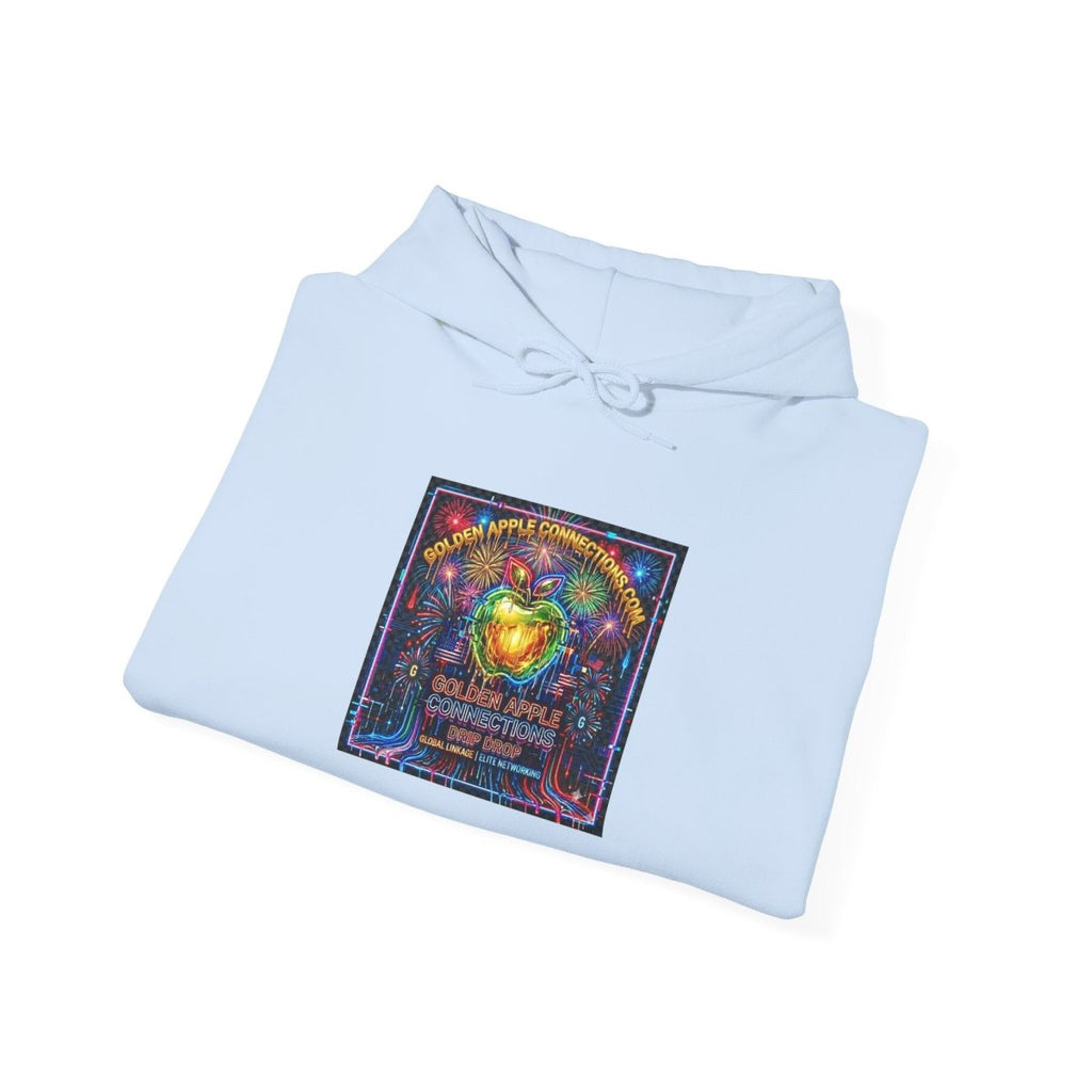 Liberty Statue Hoodie — Psychedelic Cannabis Art Hooded SweatshirtHoodieGOLDEN APPLE CONNECTIONSPrintify