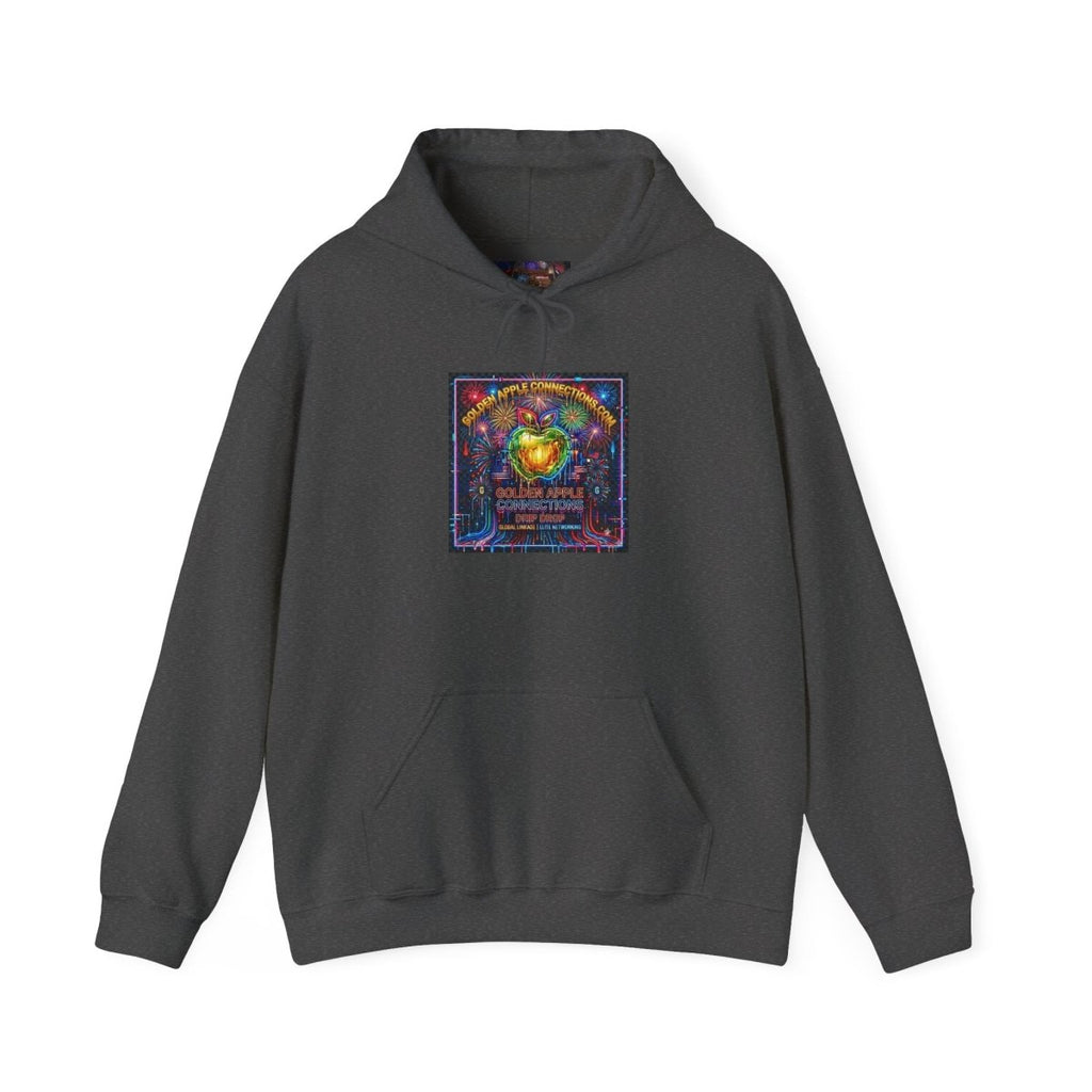 Liberty Statue Hoodie — Psychedelic Cannabis Art Hooded SweatshirtHoodieGOLDEN APPLE CONNECTIONSPrintify