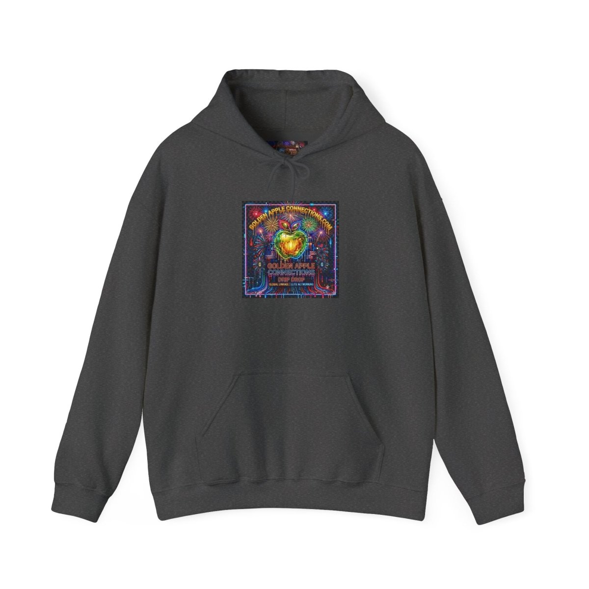 Liberty Statue Hoodie — Psychedelic Cannabis Art Hooded SweatshirtHoodieGOLDEN APPLE CONNECTIONSPrintify