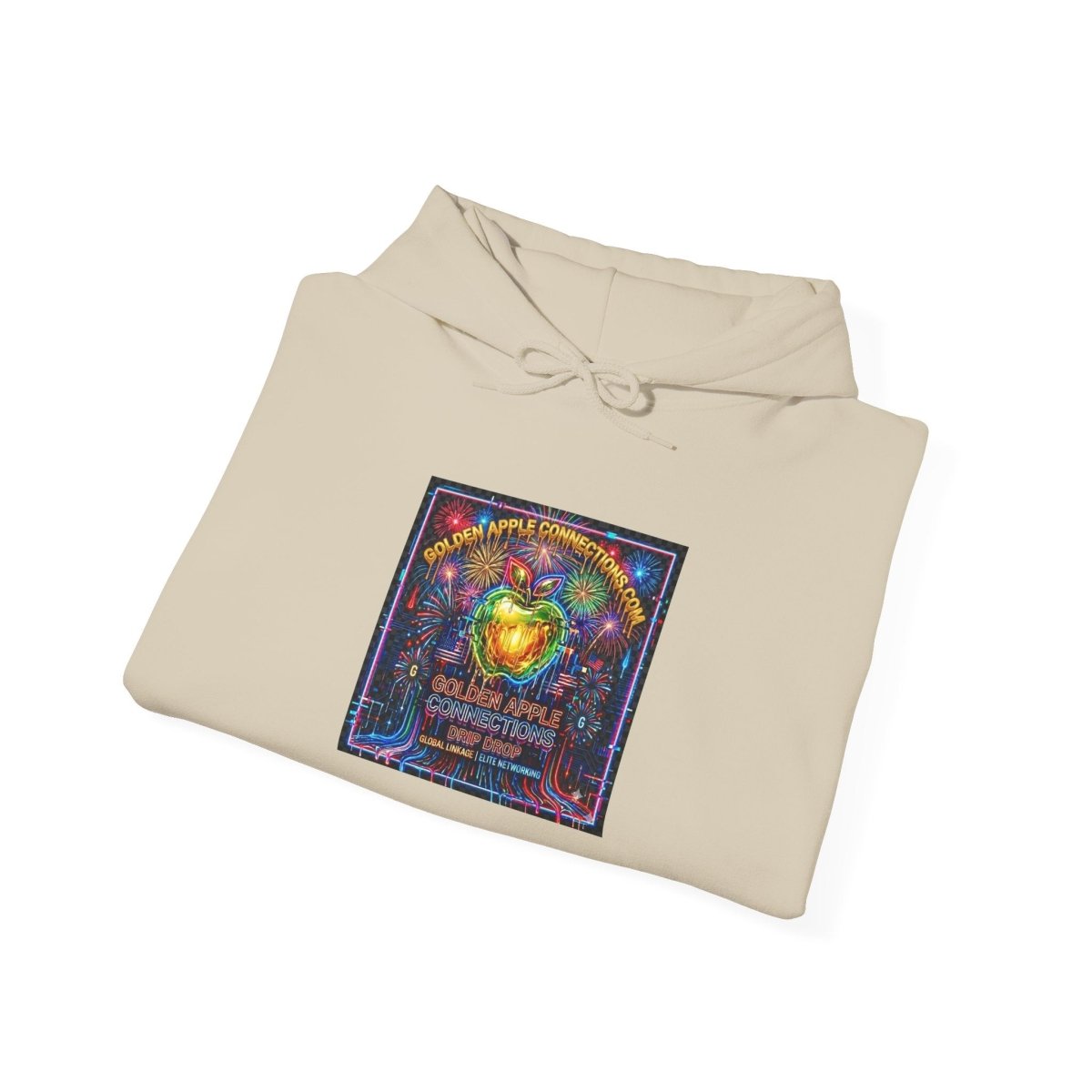 Liberty Statue Hoodie — Psychedelic Cannabis Art Hooded SweatshirtHoodieGOLDEN APPLE CONNECTIONSPrintify
