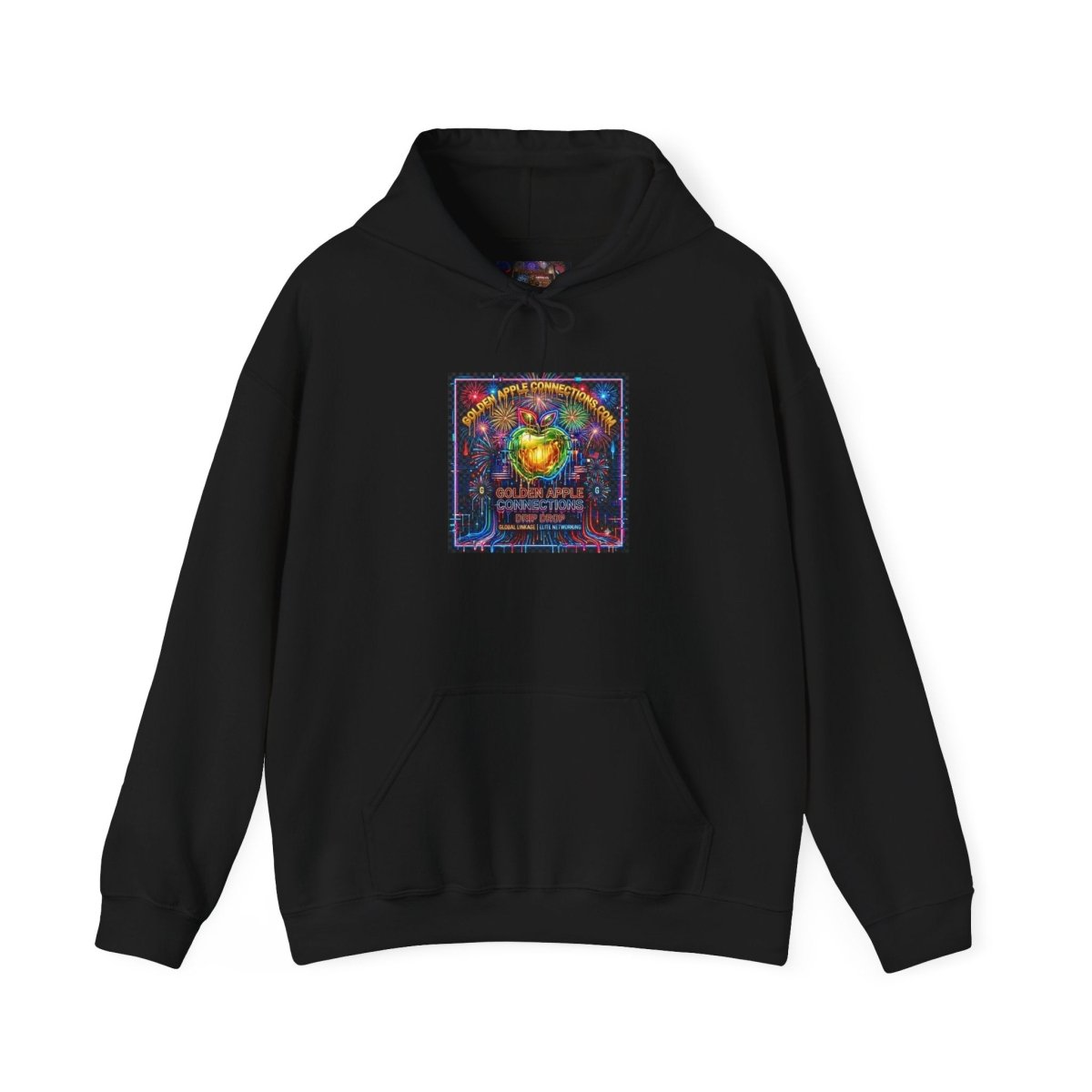 Liberty Statue Hoodie — Psychedelic Cannabis Art Hooded SweatshirtHoodieGOLDEN APPLE CONNECTIONSPrintify