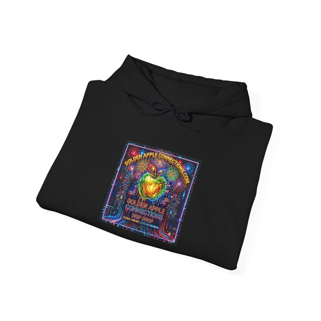 Liberty Statue Hoodie — Psychedelic Cannabis Art Hooded SweatshirtHoodieGOLDEN APPLE CONNECTIONSPrintify