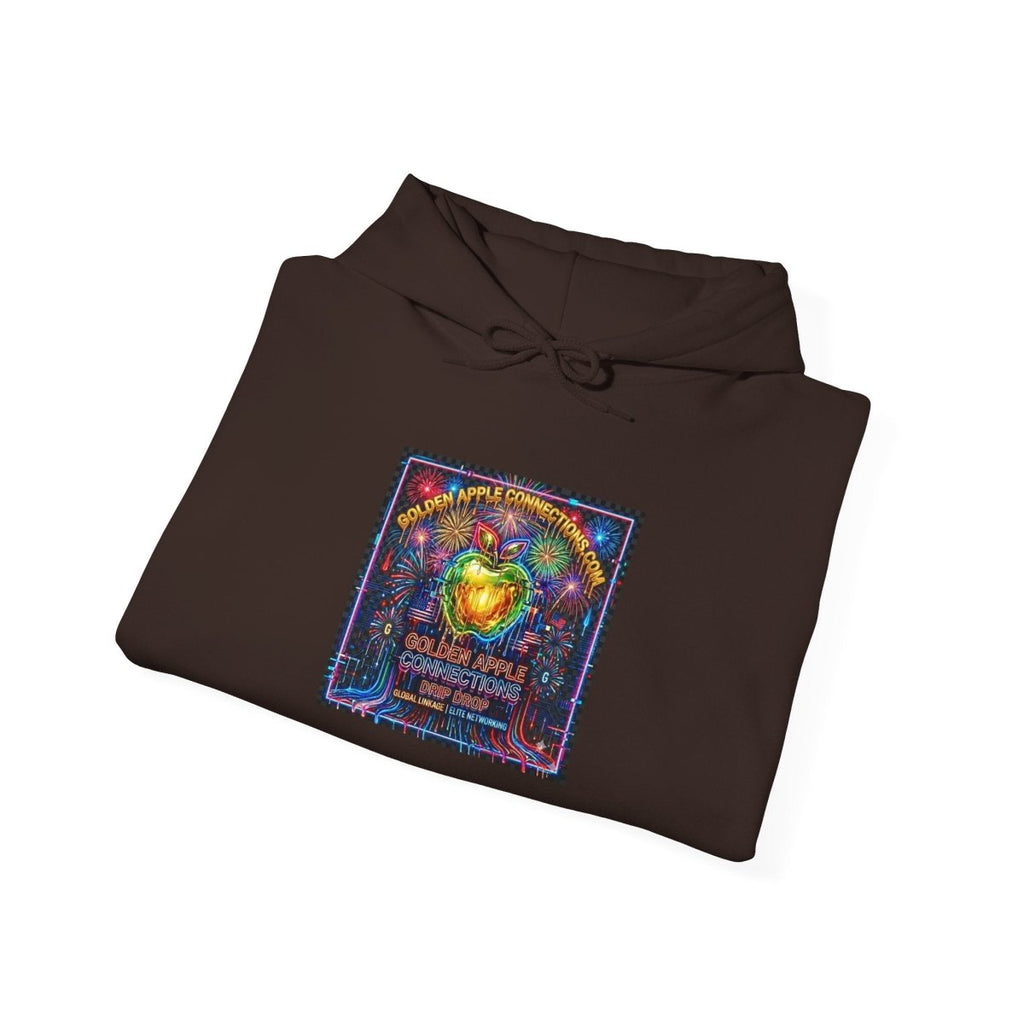 Liberty Statue Hoodie — Psychedelic Cannabis Art Hooded SweatshirtHoodieGOLDEN APPLE CONNECTIONSPrintify