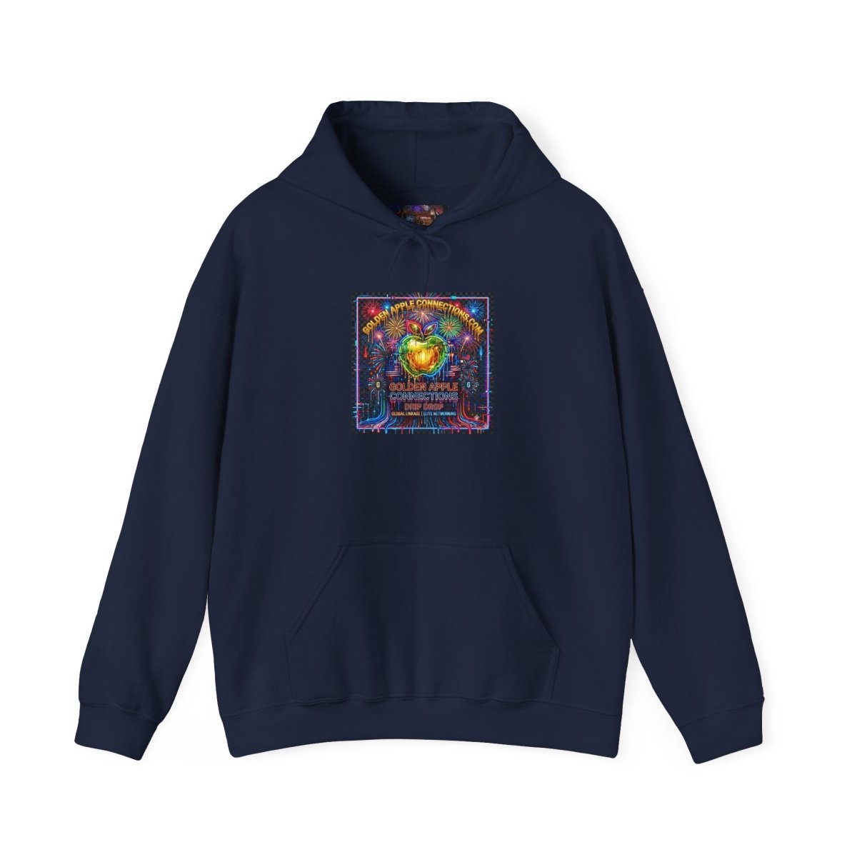 Liberty Statue Hoodie — Psychedelic Cannabis Art Hooded SweatshirtHoodieGOLDEN APPLE CONNECTIONSPrintify