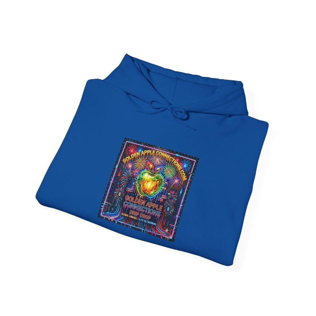 Liberty Statue Hoodie — Psychedelic Cannabis Art Hooded SweatshirtHoodieGOLDEN APPLE CONNECTIONSPrintify