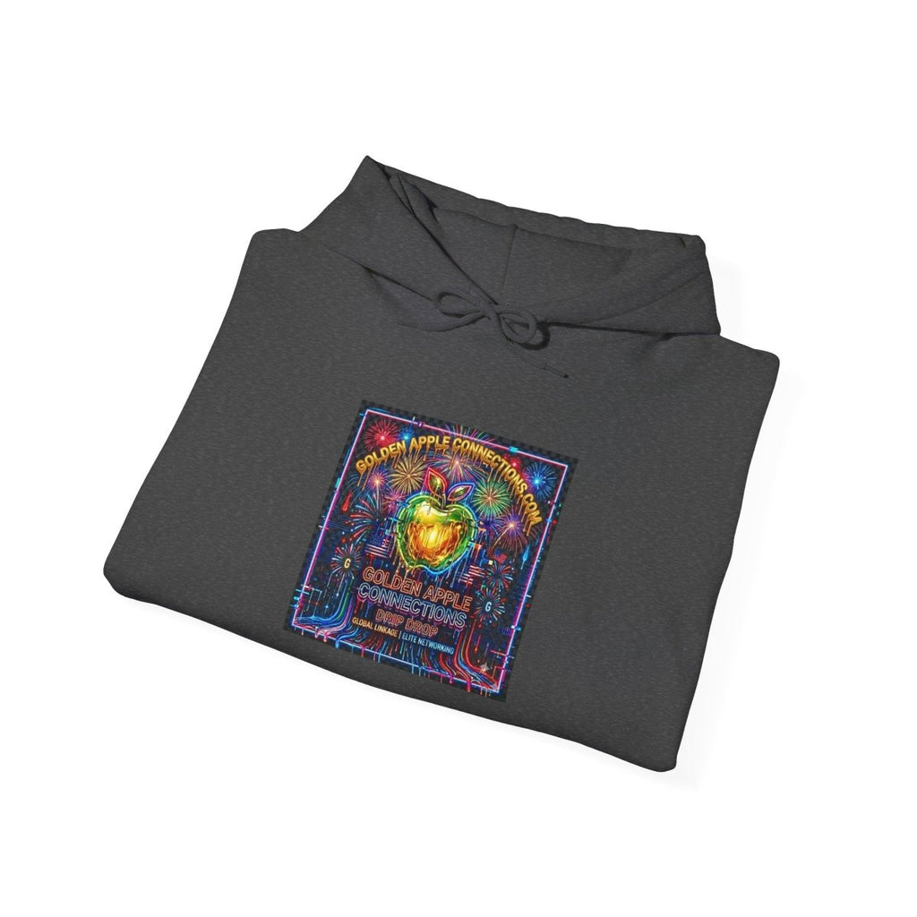 Liberty Statue Hoodie — Psychedelic Cannabis Art Hooded SweatshirtHoodieGOLDEN APPLE CONNECTIONSPrintify