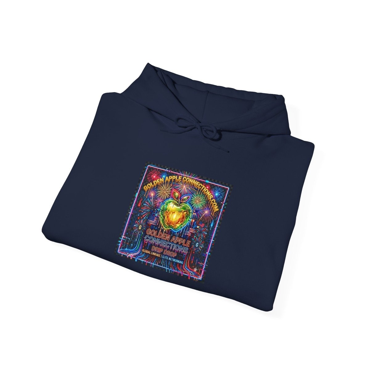 Liberty Statue Hoodie — Psychedelic Cannabis Art Hooded SweatshirtHoodieGOLDEN APPLE CONNECTIONSPrintify
