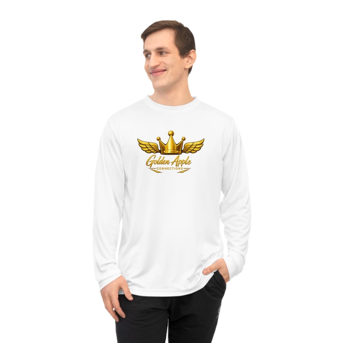 Performance Long Sleeve Shirt — "Bold Enough to Command Respect"Long - sleeveGOLDEN APPLE CONNECTIONSPrintify