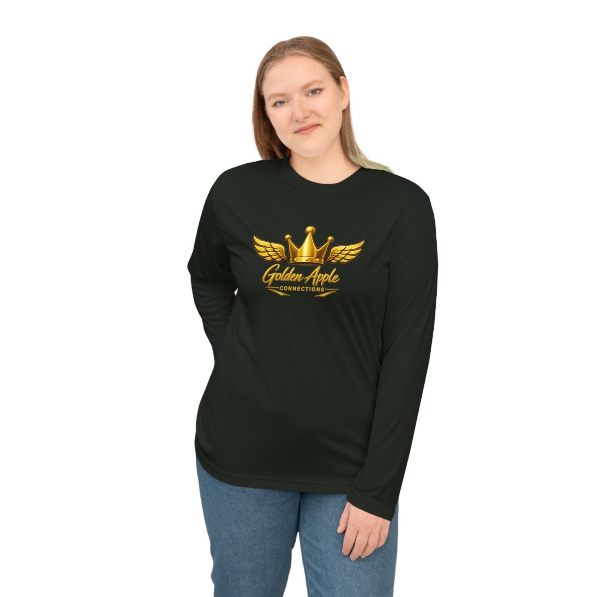 Performance Long Sleeve Shirt — "Bold Enough to Command Respect"Long - sleeveGOLDEN APPLE CONNECTIONSPrintify